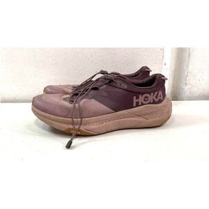 Hoka One One Transport Womens Size 7B Running Sneakers Shoes Purple Used
